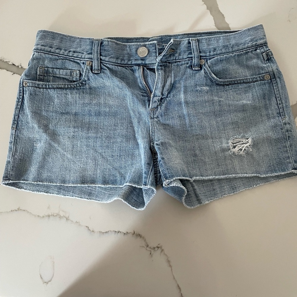 Loft Cutoff Jean Shorts. Size 26.
